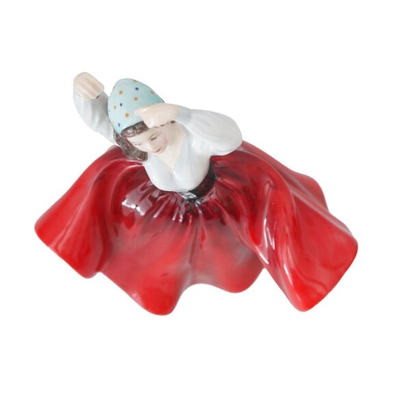 Royal Doulton Porcelain Figurine Karen HN2388 Issued 1981 Peggy Davies Series - Picture 3 of 6